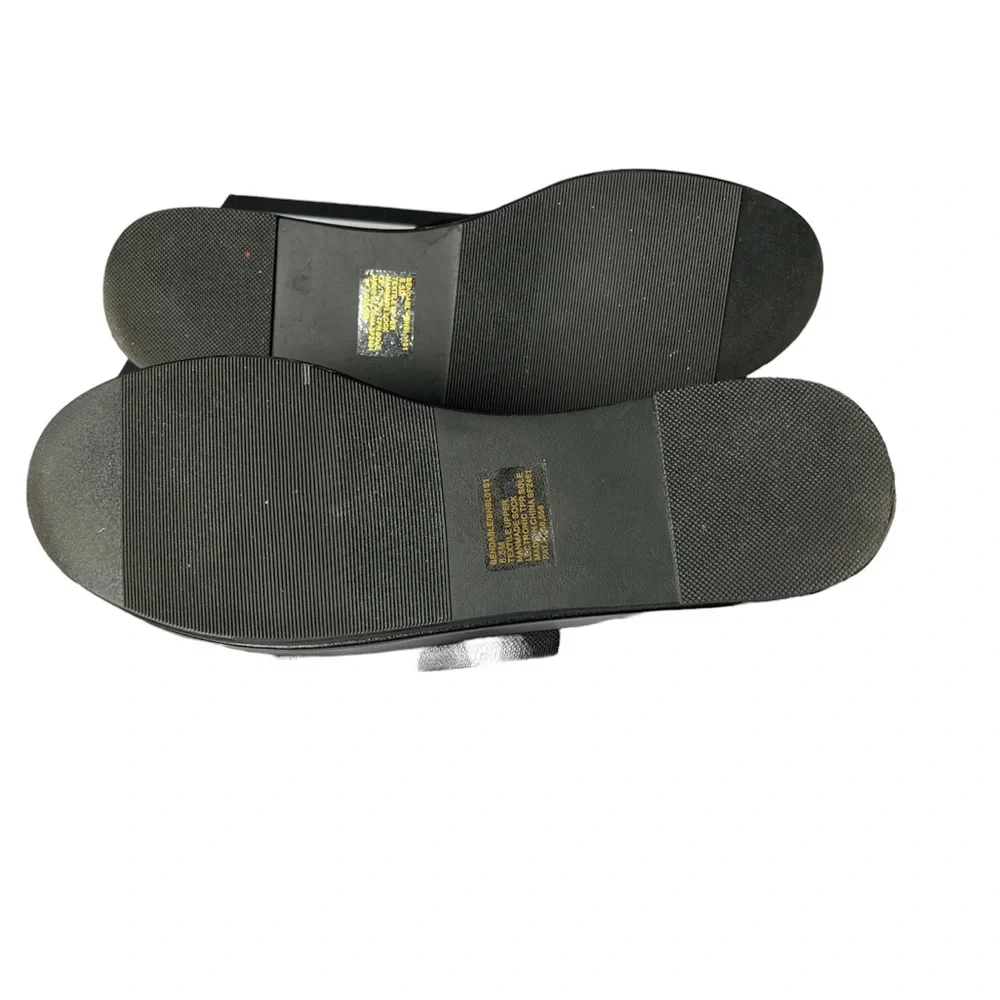 Steve Madden Bendable black platform sandal size 8.5